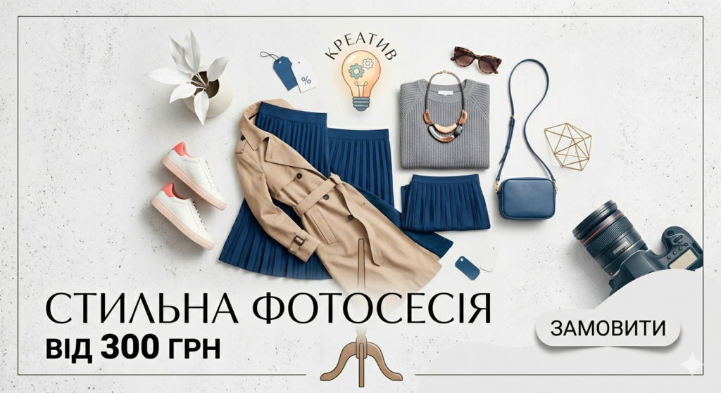 Скільки коштує фотозйомка одягу