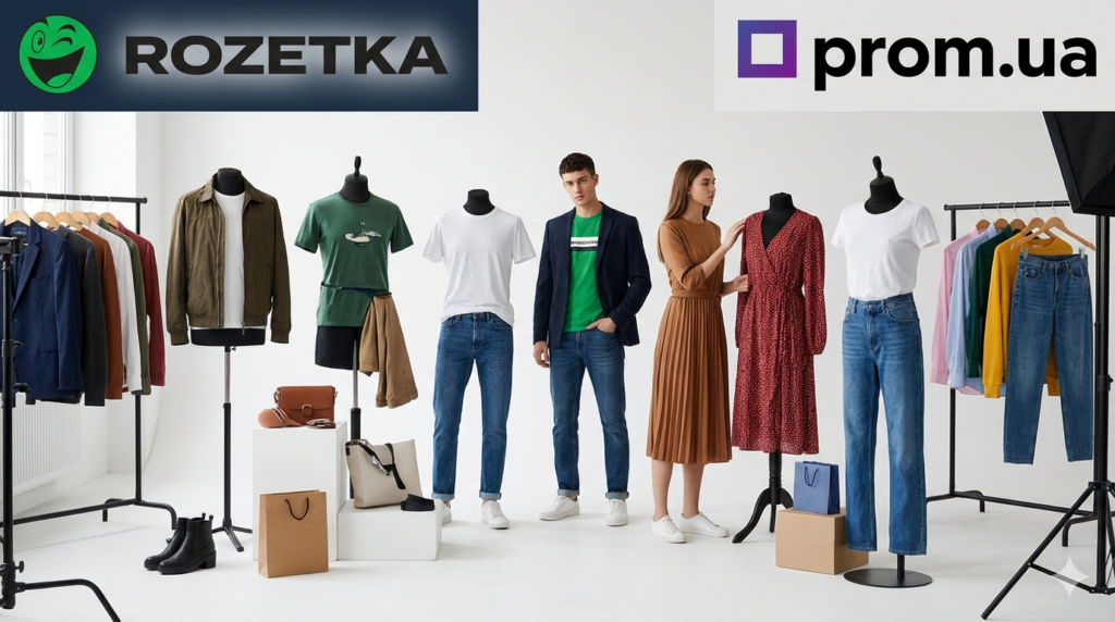 Фотозйомка одягу для Rozetka та Prom